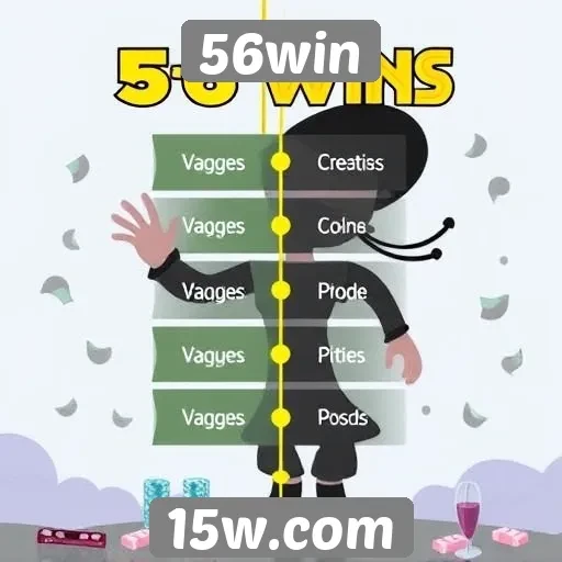 Vantagens e desvantagens de jogar no 56win